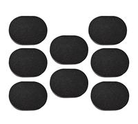 BIUDECO 8Pcs Facial Cleansing Sponges Makeup Powder for Deep Cleansing Exfoliating and Removing Impurities Reusable Face Wash Pads