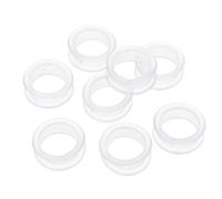 BIUDECO 8pcs Silicone Shearing Finger Covers for Pets Comfortable Touch Scissor Finger Rings from Calluses Suitable for Home Personal Use and Pet Salon Use