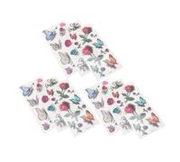 BIUDECO 9 Sheets Butterfly Decals Colorful Temporary Body Stickers for Women Men Safe Transfers for Arms Legs Furniture Craft