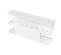 BIUDECO Acrylic Tweezers Stand Holder for Eyelash Extensions Eyelash Tool Storage Display Rack Salon and Home Use Organizer with Easy Access Slots