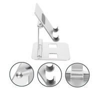 BIUDECO Aluminium Alloy Desktop Phone Holder Mobile and Tablet Stand Durable Lightweight for Office Home Use Compatible with Phones and Tablets