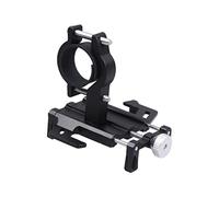 BIUDECO Aluminium Alloy Phone Holder Base for Car Motorbike Battery Vehicle Durable Shock Absorb Sponge Pad Compatible with Dashboard Windshield Air Vent Office Desk and More Black