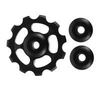 BIUDECO Aluminum Alloy Rear Derailleur Pulley Wheel Cnc Bearing Guide for Mountain Bikes Durable Gear Roller for Efficient Power Transfer Compatible Bicycle Supplies for Off Road Cycling
