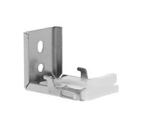 BIUDECO Aluminum Alloy Vertical Blind Bracket for Window Blinds Mounting Hardware Stable and Secure Support for Roller and Shades Stylish Minimalist Design Installation Accessory