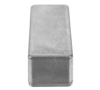 BIUDECO Aluminum Guitar Pedal Case Screw Closure, Metal Project Enclosure Box for Electronics, Stomp Box Housing Suitable for Secure Internal Use and Musical Instrument Effects