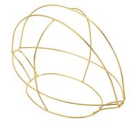 BIUDECO Ancient Style Metal Hat Frame for DIY Projects Classical Chinese Cap Bones Retro Hat Holder Frame for Stage Decor