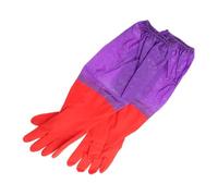 BIUDECO Aquarium Water Change Gloves Elbow Length Water Resistant Gloves with Secure Elastic Cuffs Fish Tank Cleaning Gloves for Handling and Keeping Hands Arms and Sleeves Free from