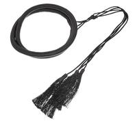 BIUDECO Arab Men’s Headband Scarf with Black Polypropylene Tassel Braided Head Wrap Rope Traditional Arab Costume Accessory for Middle East and Dubai Wear