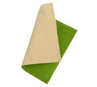 BIUDECO Artificial Model Grass Mat and Comfortable Touch Plastic Turf Light Green with Versatile Use for Landscape Designs and Garden Decoration for DIY Model Scenery and Craft Projects