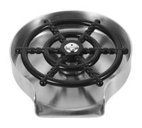 BIUDECO Automatic Stainless Steel Glass Rinser for Kitchen Sink Cup Washer with Powerful Easy One-Hand Operation for Fast Bottle and Drinkware Cleaning for Home Bars and Coffee Shops