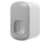 BIUDECO Automatic Toothpaste Dispenser with Plastic Holder Wall Mounted Toothpaste Squeezer Prevents Mess and Organises Bathroom Essentials, for Home Use