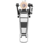 BIUDECO Bass Pedal Height Angle Adjustable and Hammer with Drum Alloy Single Kick Drum Pedal Featuring Classic Felt Beater