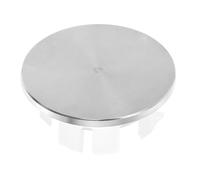BIUDECO Bathroom Sink Overflow Trim Ring 304 Stainless Steel Overflow Cover Decorative Sink Hole Cap for Ceramic Wash Basin