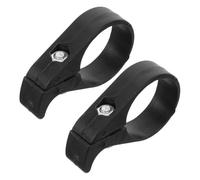 BIUDECO Bicycle Chain Guard and 2pcs Plastic Black with Anti-drop Mechanism Chain Protection for Mountain Bikes Accessory
