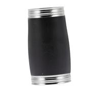 BIUDECO Black Bakelite Clarinet Pitch Tube Replacement Accessory Two-section Compact Wind Instrument Tube Suitable for Professionals and Students
