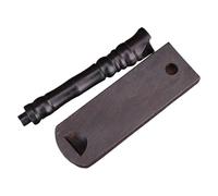 BIUDECO Black Wooden Flute Stand Instrument Holder Delicate Adornment Storage Rack for Home and Individual Use with Beautiful Wood Material and Stable Design