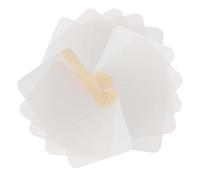 BIUDECO Blank Square Adhesive Patches for Plaster Fixing 100pcs 6x6cm Breathable Non-Woven Fabric Plaster Empty Patch Stickers for Daily Use