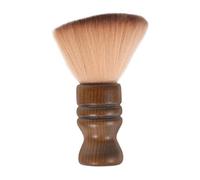 BIUDECO Broken Hair Brush with Wooden Handle Portable Beard Cleaning Brush for Barber Salon Use Soft Bristle Hairbrush for Haircut and Grooming Skin Friendly Design Convenient Smooth Grip