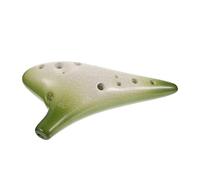 BIUDECO C Melody Ocarina for Beginners Classical Flute Portable Ethnic Instrument Pottery Clay Craftsmanship