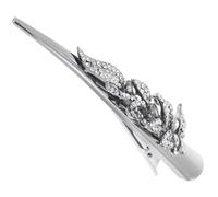 BIUDECO Cantu Hair Clip Large Retro Hairpin for Women Girls Fashion Tail Hairpin Rhinestones for Party