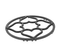 BIUDECO Cast Iron Wok Ring for Gas Stove Anti-slip Feature, Versatile Tool and Sturdy Iron Material, Suitable for Small Pots and Woks on Gas Hob Cooktops