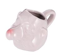 BIUDECO Ceramic Egg Yolk Separator Kitchen Gadget Creative Handheld Egg White Sifter Tool for Baking and Cooking Funny Bogey Man Design Easy to Use and Clean