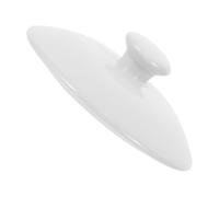 BIUDECO Ceramic Replacement Lid for Pots and Soup Bowls Heat Resistant Casserole Pot Lid Compatible with Stockpots Microwave and Dishwasher Safe for Home and Hotel Kitchen