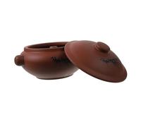 BIUDECO Ceramic Steam Pot Stew Pot for Cooking and Boiling Multi Purpose Kitchen Casserole Slow Cooker for Healthy Meals