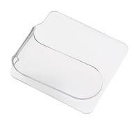 BIUDECO Clear Acrylic Makeup Mixing Palette Handheld Blending Plate for Foundation Eyeshadow Nail Polish Ergonomic Design for and Mixing