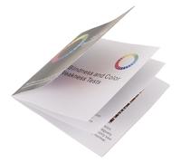 BIUDECO Color Blindness Test Cards Book Hardcover Visual Examination Chart for Color Deficiency Eye Testing, Driver’s License Self-test Chart for Vision Assessment