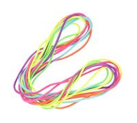 BIUDECO Colorful Elastic Chinese Jump Rope for Stretch French Skipping Rope for Outdoor Fitness Games Coordination and Flexibility Fun Birthday Party Favor and Exercise Activity