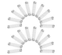 BIUDECO Compression Springs for Ballpoint Pen Stainless Steel 60pcs Replacement Small Springs, Durable Press Spring Parts for Gel Pen, Office Writing