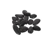 BIUDECO Cooking Stones Natural Pebbles 1Kg for Food Heating and Outdoor Landscaping, Decorative Pebble Stones for Fireplace and Plant Pots