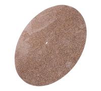 BIUDECO Cork Record Mat for Turntable Anti-slip Vinyl Protective Pad Noise-reducing Disc Mat for Phonograph and Vinyl Record Players No Groove Design