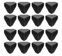 BIUDECO Corner Protectors Cushion Guards Black Plastic 100pcs Easy to Use and Reusable for Cartons and Door Panels for Packaging and Transportation, Suitable and Elders