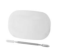 BIUDECO Cosmetic Mixing Palette with Lightweight Portable Makeup Tray for Foundation Lipstick Eyeshadow Nail Polish Blending for Professional Artists Salons and Travel