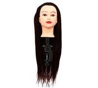 BIUDECO Cosmetology Doll Head for Hairdressers Training Head for Braiding Curling Cutting Styling for Salon Education Cosmetology Schools Practice with Realistic Hair Styles