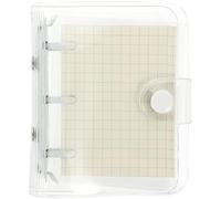 BIUDECO Cover Mini Notepad Small Pocket Notebook with Loose Leaf Design Lightweight and Convenient to Carry Pvc and Paper Material for Travel and Daily Notes