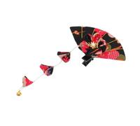 BIUDECO Creative Cherry Blossom Tassel Hairpin for Women Elegant Party Hair Clip Floral Headdress Accessory for Ladies