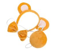 BIUDECO Cute Bear Ears Headband Brown Bear Ears Headband for Newborn Head Accessory Hairband for Toddlers Adults