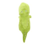 BIUDECO Cute Crocodile Plush Stuffed Animal Doll Down Cotton Filling, 35cm Green Huggable Pillow for Sleep and Birthday