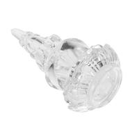 BIUDECO Detachable Acrylic Buddhist Pagoda Ornament for Office and Home Decor Unique Feng Shui Statue Craft Creative Collectible Gift with Elegant Design