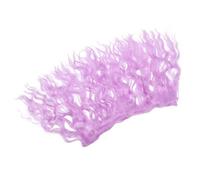 BIUDECO Doll Wig Synthetic Curly Hair Easy Styling Silk Soft Fiber Fashionable Accessory for Doll Making