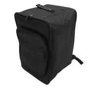 BIUDECO Drum Backpack with Thickened Padding for Cajon Drum Box Music Instrument Holder Black