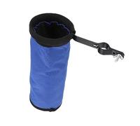 BIUDECO Drumstick Barrel Storage Case Portable Blue Drumsticks Holder Single Screw Design Accessory for Drummers for Jazz and Practice