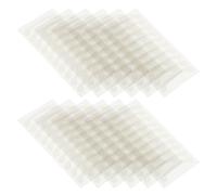 BIUDECO Elastic Nose Patches for Wide Nostrils Shaping, Self-adhesive Breathable Plastic Nose Strips with Easy Removal, 500pcs for Women Suitable for Travel and Photography