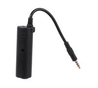 BIUDECO Electric Guitar Effector Audio Interface Adapter Compatible with Smartphone and Instrument Input, Made of Sturdy Rubber and Copper Wire, for Bass and Line Instruments Guitar