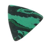 BIUDECO Emerald Green Large Triangle Guitar Pick Acoustic Instrument Plectrum for Folk and Ukulele Music Performance