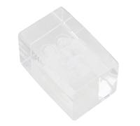 BIUDECO Engraved Christian Catholic Religious Decorative Jesus Adornment Jesus Figurine 2.36x1.57x1.57 in Crystal Hand-painted Crafted with Care and Precision for Friends and Religious