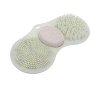 BIUDECO Exfoliating Foot Scrubber Mat with Suction Cup Pumice Stone for Deep Dead Skin Removal and Massage Non-Slip Bathroom and Bathtub Foot Pad for Spa Nail Shop Travel Use